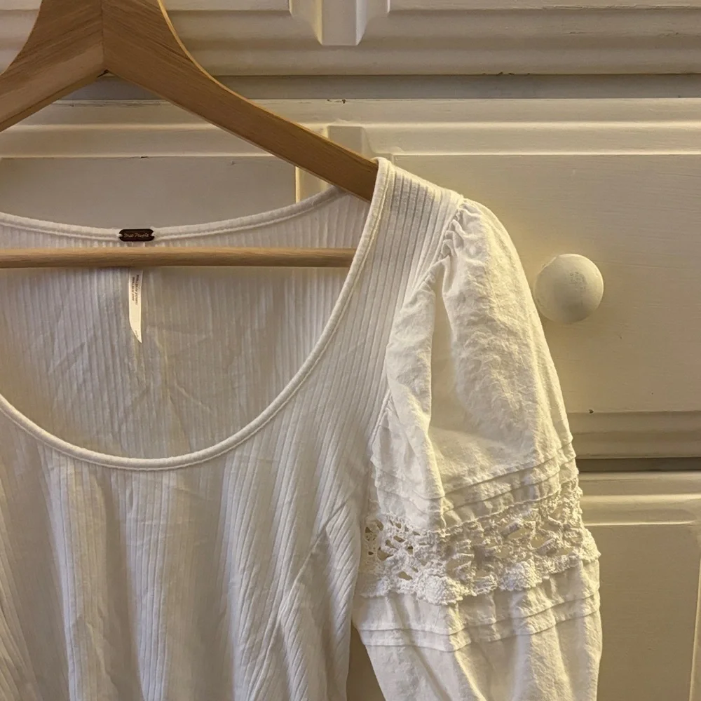 Free People Something Special Tee in Ivory